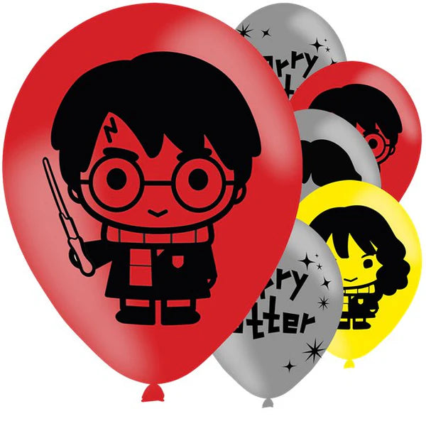 Harry Potter 4 Sided Latex Balloons
