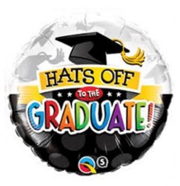 Hats Off To The Graduate Foil Balloon