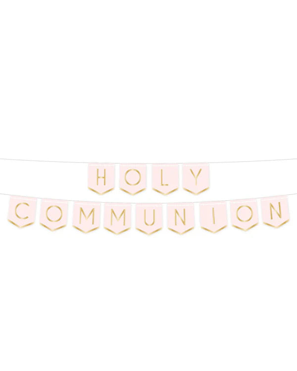 Holy Communion Pennant Banner
