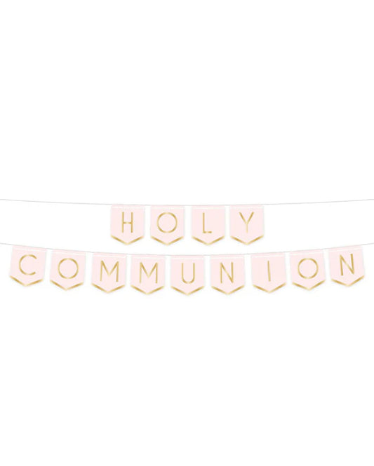 Holy Communion Pennant Banner