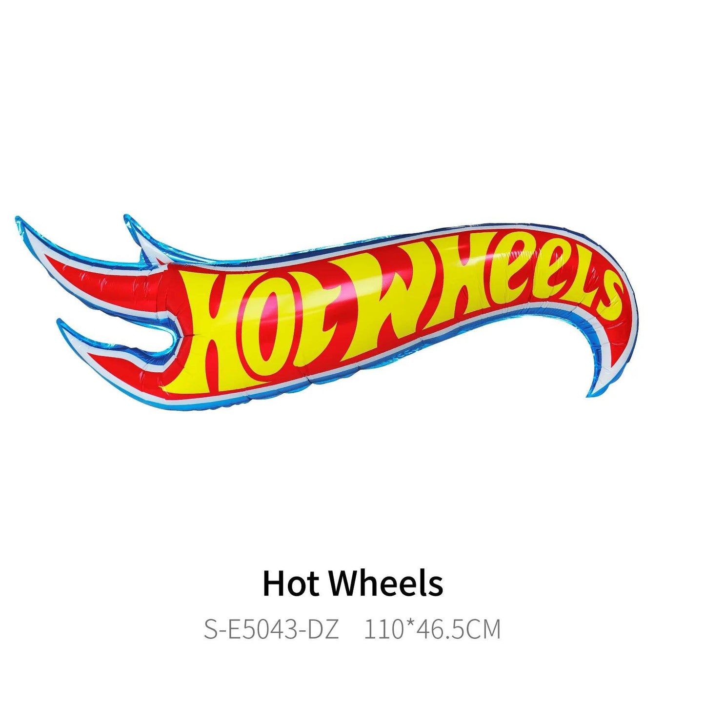 Hot Wheels Logo Air Fill Balloon - Eternity Party Express