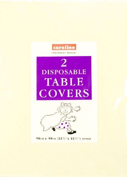 Ivory Tablecover Slips