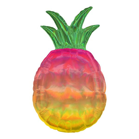 Iridescent Pineapple Super Foil Balloon