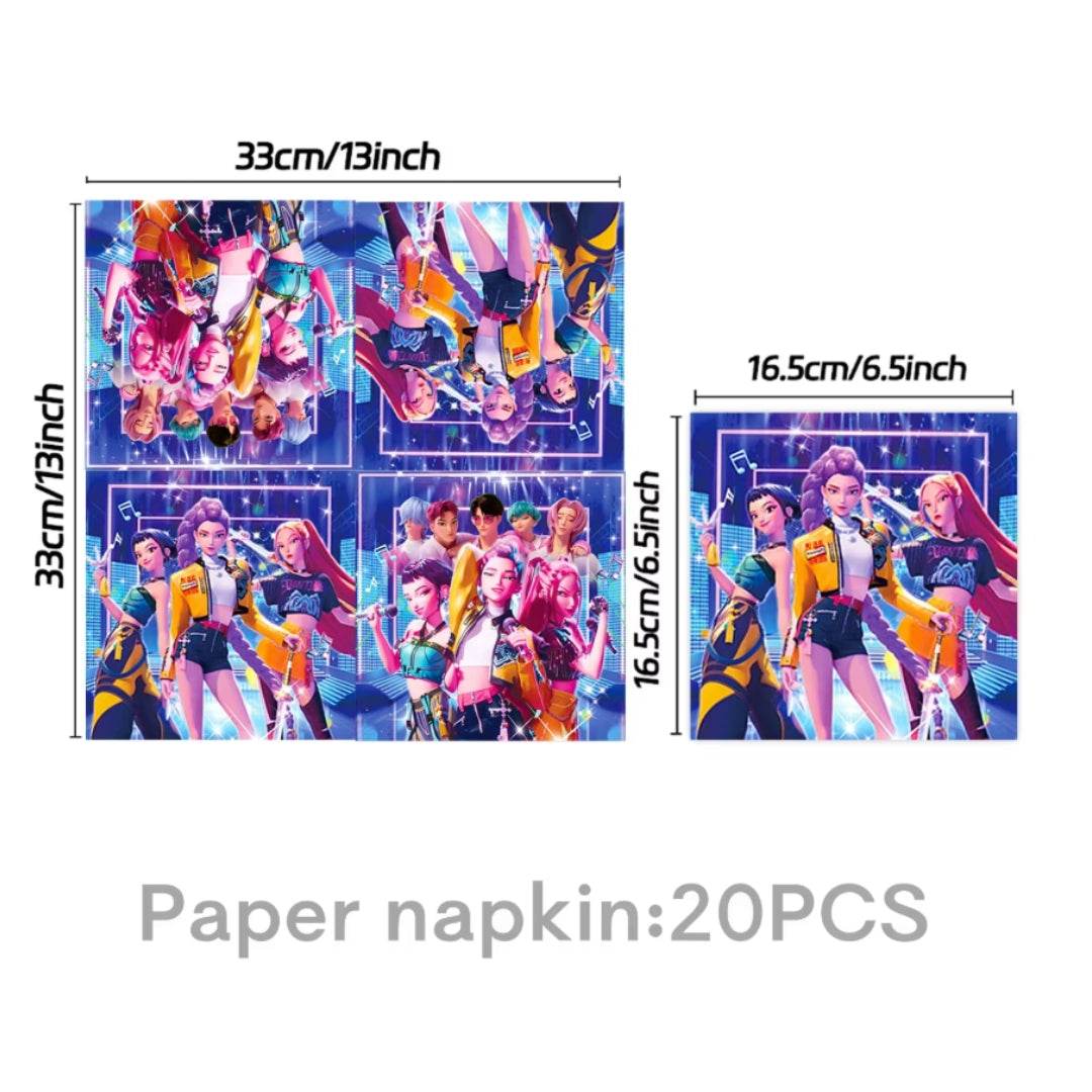 KPOP Napkins - Eternity Party Express
