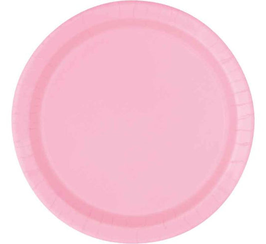 Lovely Pink Plates 22cm