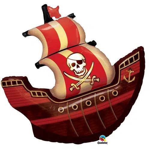 Pirate Ship Foil Balloon - Eternity Party Express