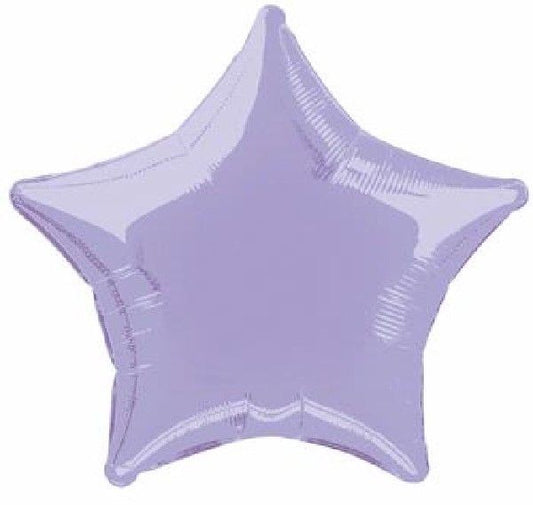 Lavendar Foil Star Balloon