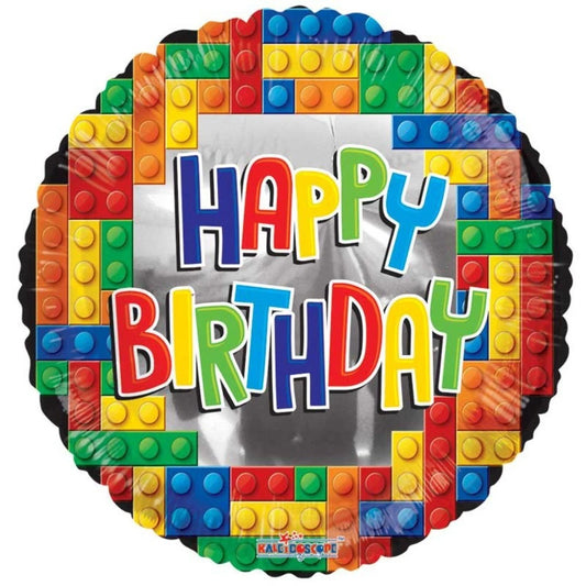 Lego Birthday Foil Balloon