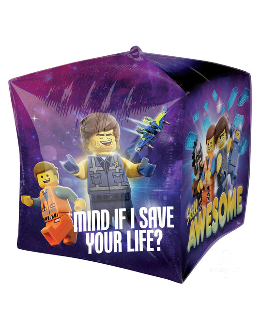 Lego Movie Cube Foil Balloon