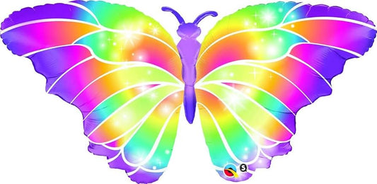 Luminous Butterfly Shaped Foil Balloon