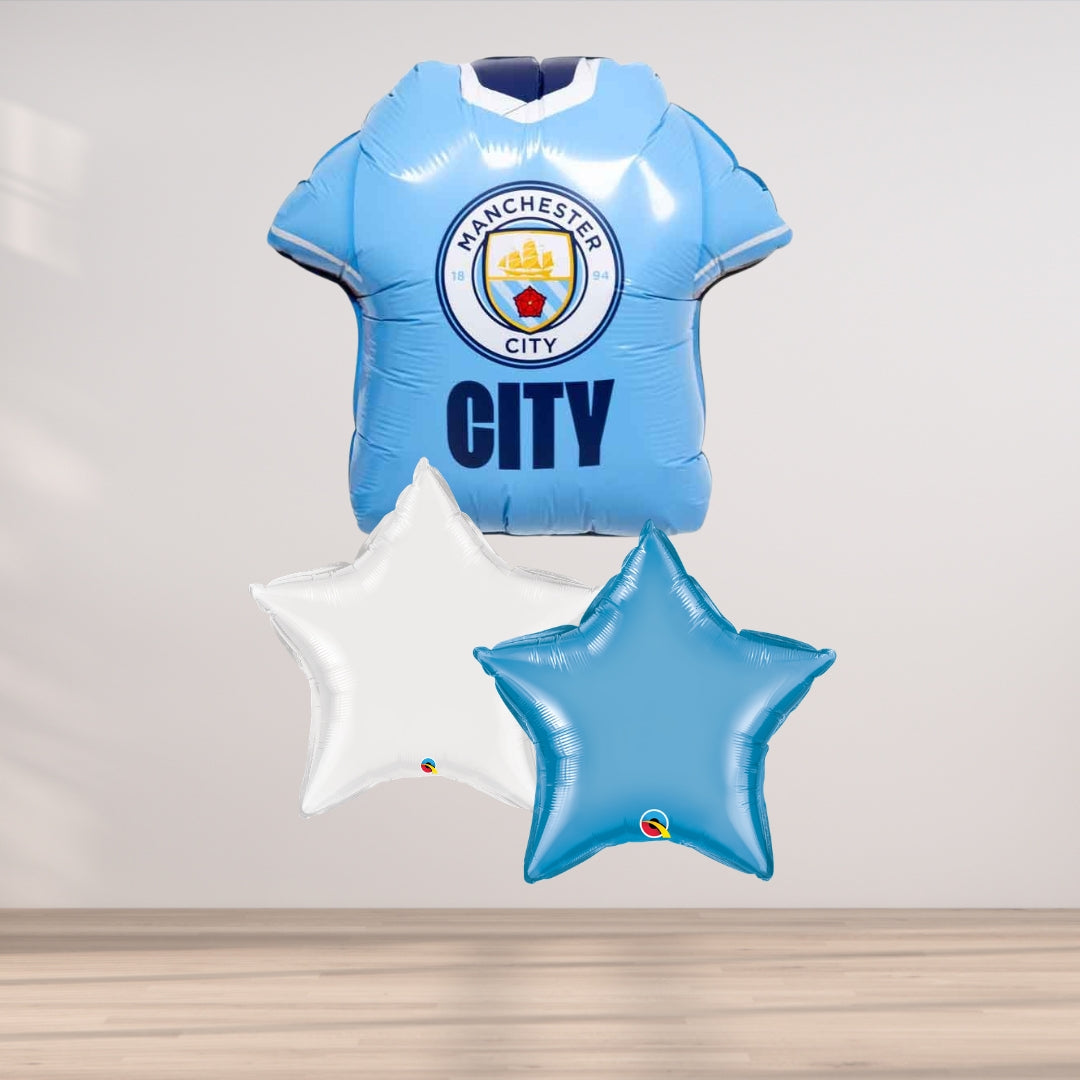 Manchester City Balloon Cluster