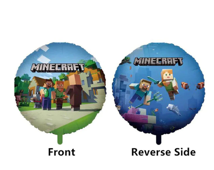 Minecraft Foil Balloon