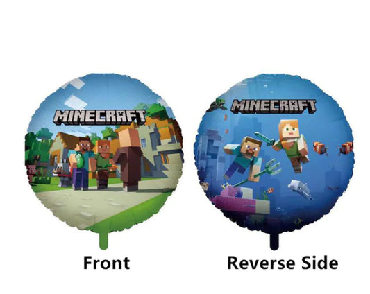 Minecraft Foil Balloon