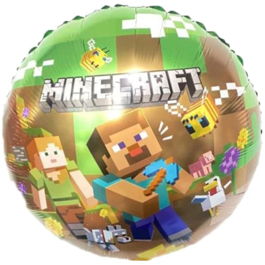 Minecraft Foil Balloon