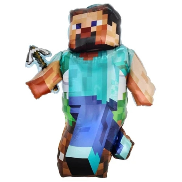 Minecraft Shape Foil Balloon