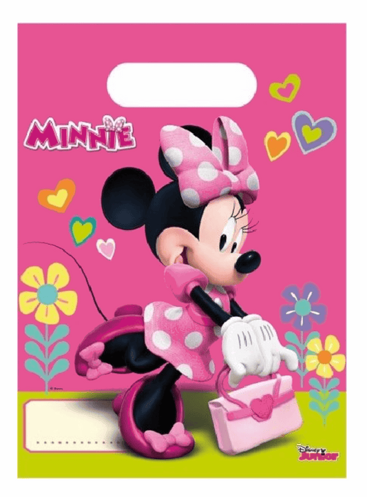 Disney Minnie Mouse Party Bags (Pack of 6) - Eternity Party Express