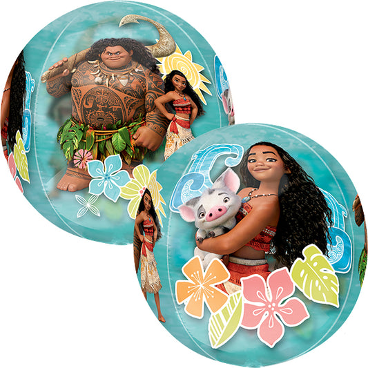 Moana Themed Orbz Foil Balloon