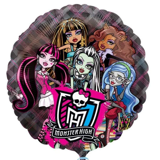 Monster High See Thru Foil Balloon