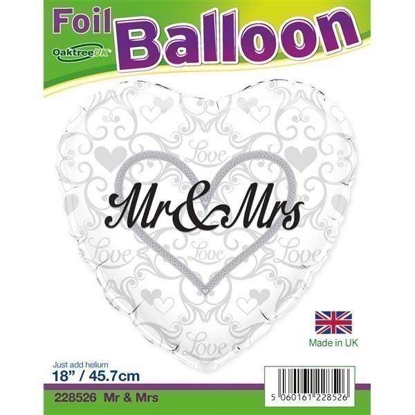 Mr & Mrs Foil Balloon - Eternity Party Express
