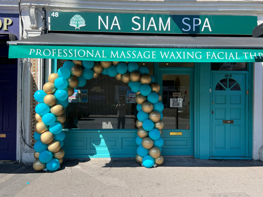 Na Siam Spa Grand Opening Outdoor Balloon Arch