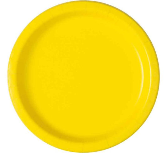 Yellow Plates 22cm