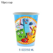 Numberblocks Cups