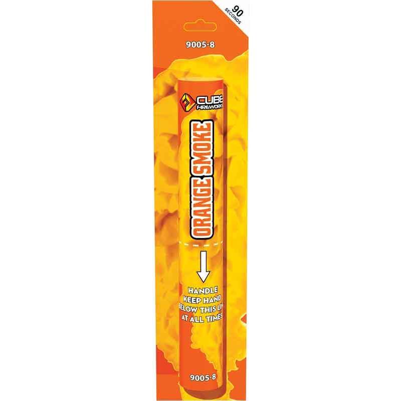 Orange Smoke Hand Held Cannon - Eternity Party Express