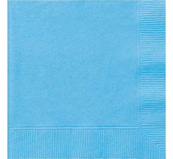 Powder Blue Napkins 33cm