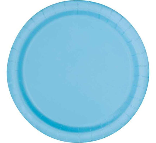 Powder Blue Plates 22cm