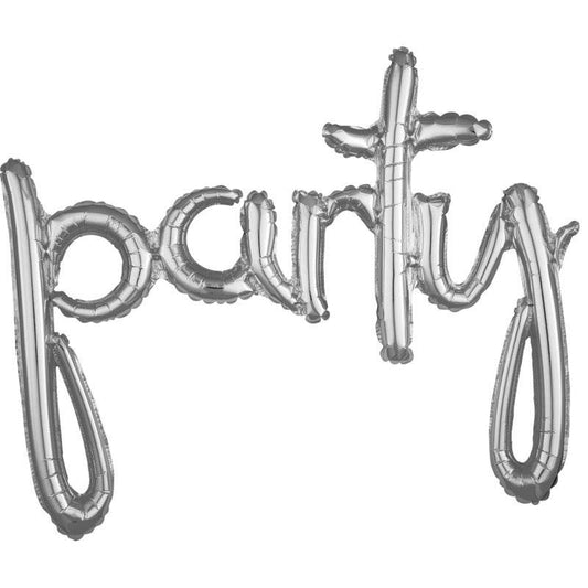 Party Script Phrase Silver - Eternity Party Express