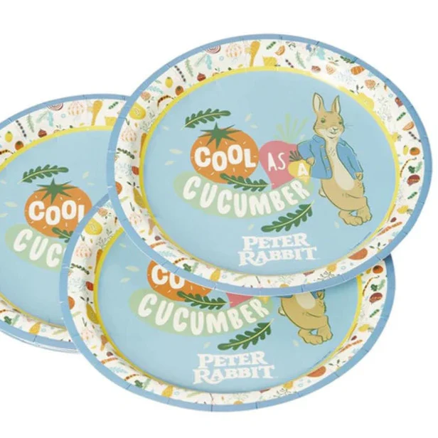 Peter Rabbit Party Plates