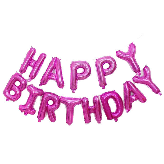 Happy Birthday Air Filled Balloons