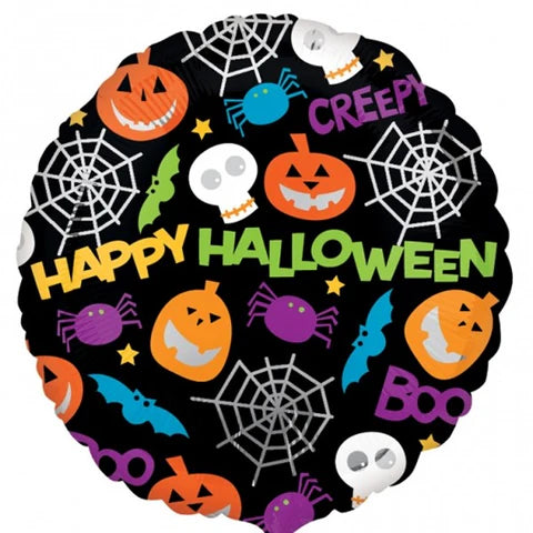 Playful Halloween Foil Balloon