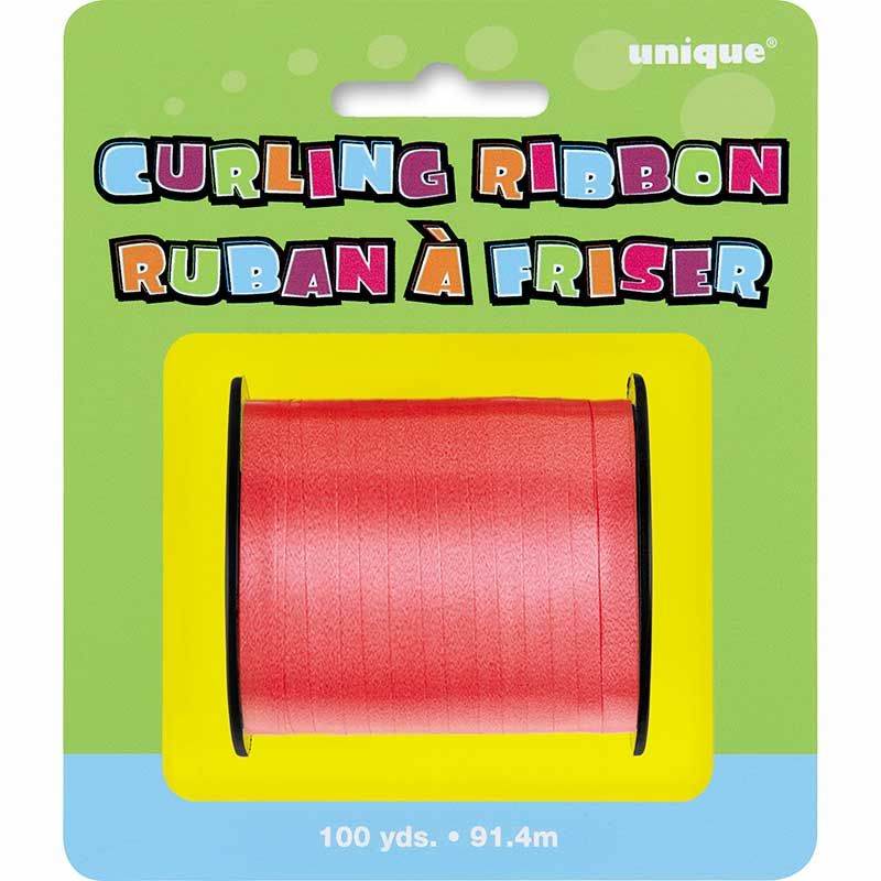 Red Curling Ribbon - Eternity Party Express