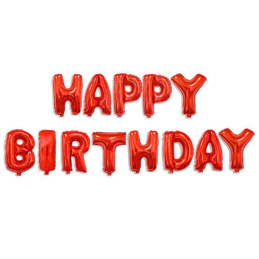 Happy Birthday Air Filled Balloons