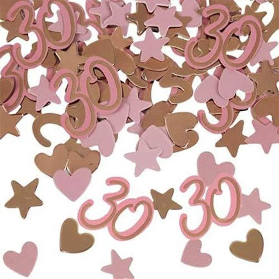 Rose Gold Pink 30th Birthday - Eternity Party Express