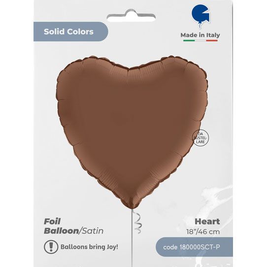 Satin Chocolate Heart