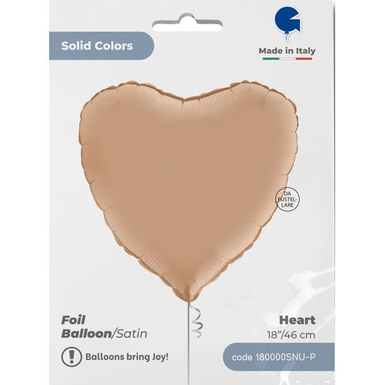 Satin Nude Heart
