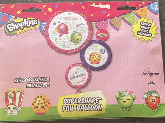 Shopkins Foil Balloon