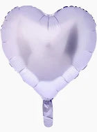 Silk Lustre Lilac Heart