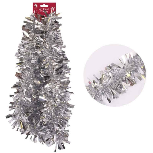 Silver Chunky Tinsel