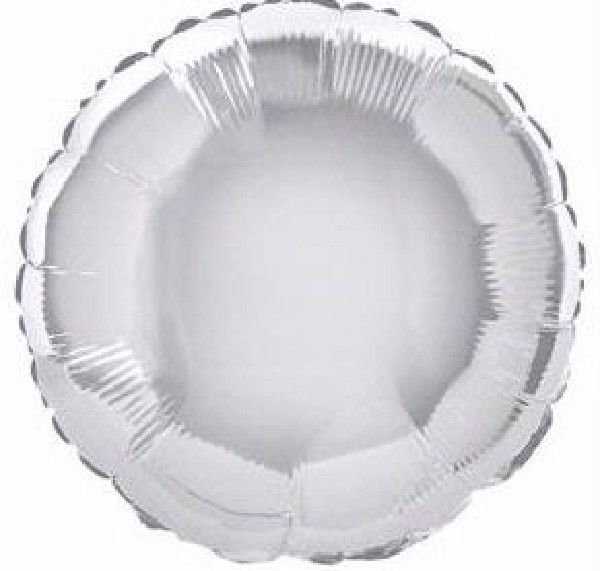 Siver Round Foil Balloon
