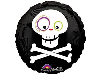 Skull & Bones Foil Balloon