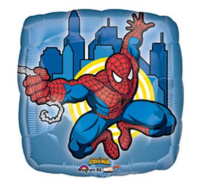Spiderman Square 18 Inch Foil Balloon