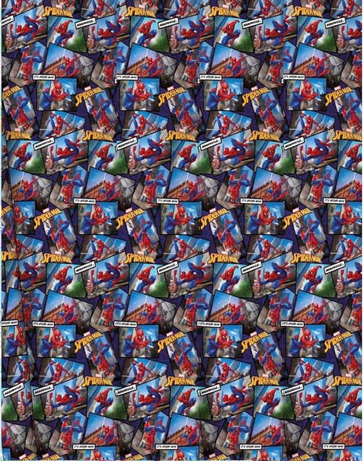 Spiderman Wrapping Roll 3 Pack - Eternity Party Express
