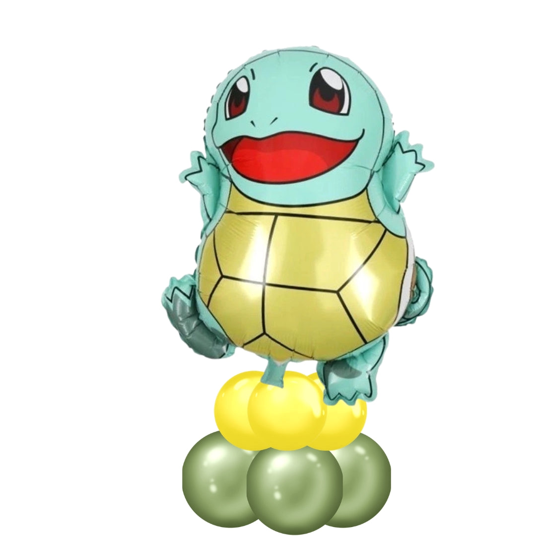 Inflated Pokemon Squirtle Mini Balloon Table Centrepiece