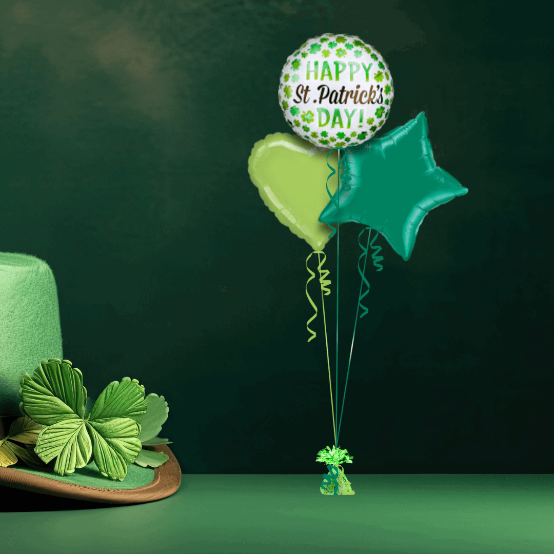 St Patrick's Day Lucky Clover - Eternity Party Express