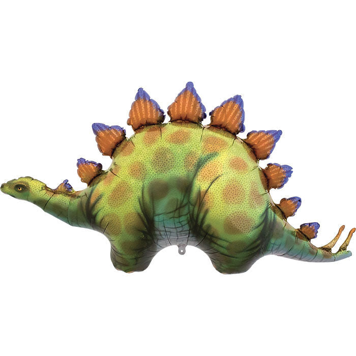 Stegosaurus Super Shape Foil Balloon Measures approx. 41" x 22".
