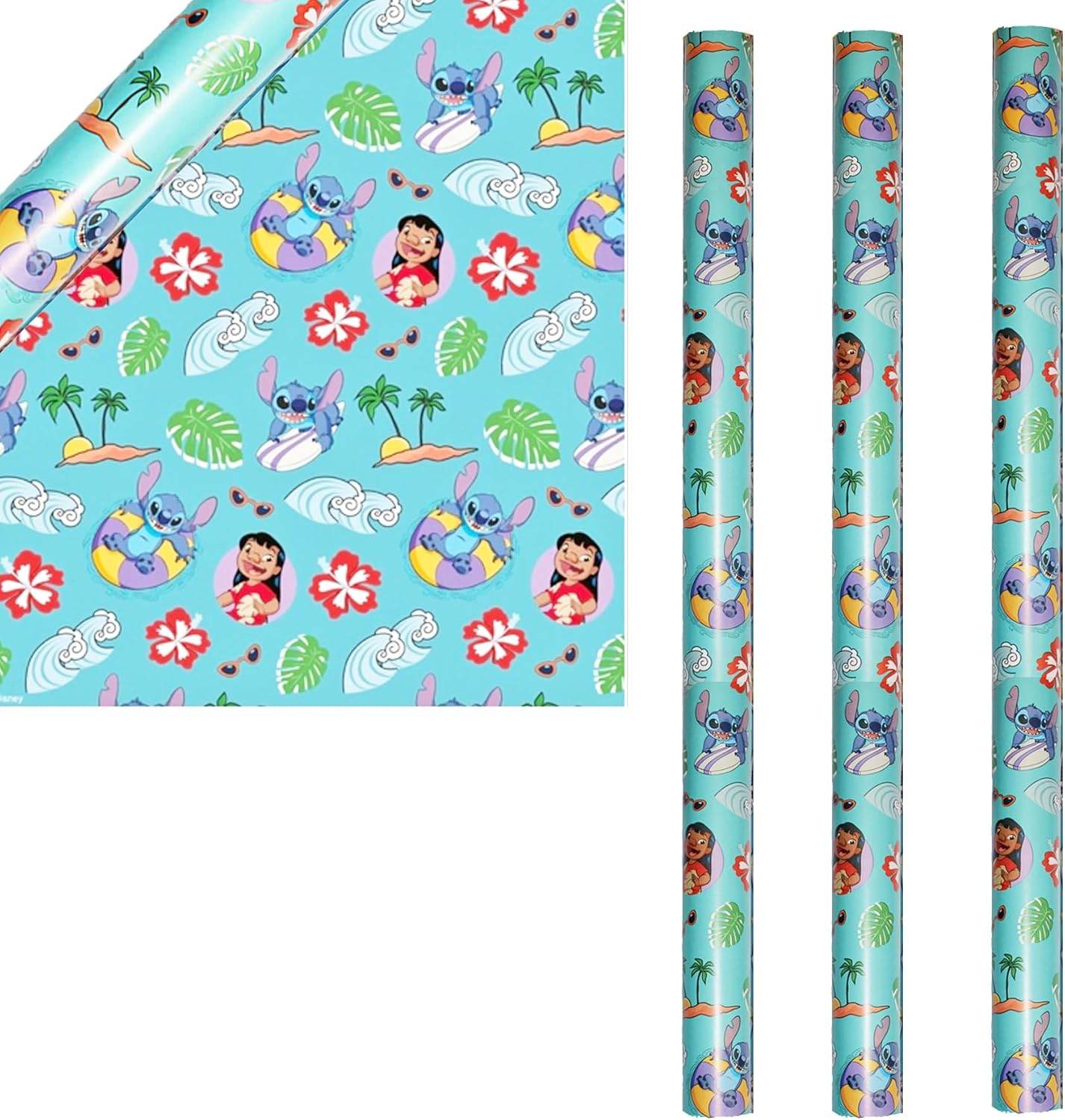 Stitch Wrapping Roll 3 Pack - Eternity Party Express