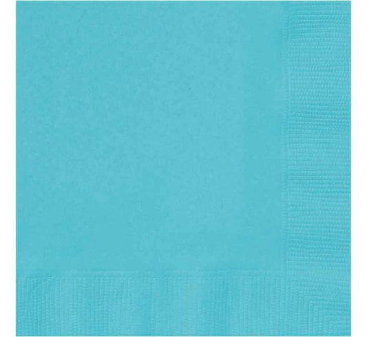 Terrific Teal Blue Napkins 33cm